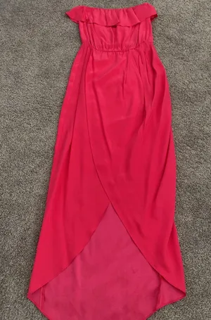 Amanda Uprichard Pink Silk Dress thumbnail 2