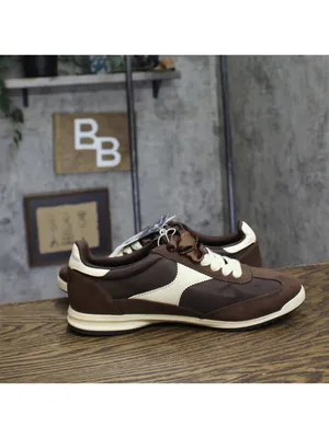 NWT Universal Thread Skyler Jogger Sneakers Low Top Double Lace Brown Multi 9M thumbnail 7