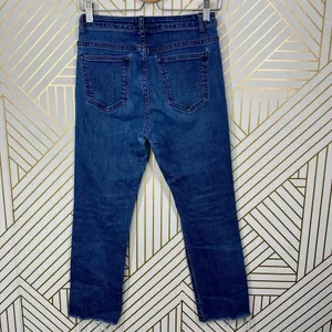 Acne Studios Jeans Skinny Straight High Rise‎ Medium Wash Denim Blue Size 28 thumbnail 7