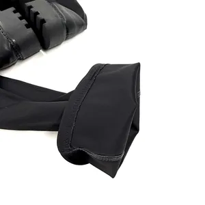 Ovar The Knee Stretchy Boots Slim Fit Combat Boots Round Toe Lycra High Boots thumbnail 11