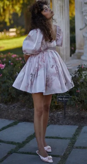 Selkie The Bleached Venus Puff Dress thumbnail 1