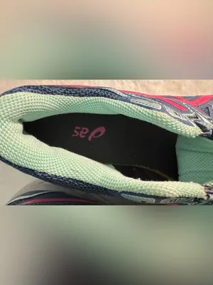 ASICS Gel-Venture 8 Trail Running Shoes Running Sneaker Blue Pink Grey Women's thumbnail 4