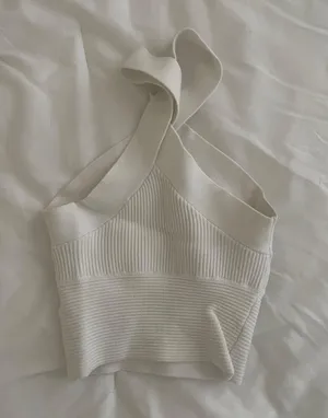 Abercrombie White Going Out Top thumbnail 2