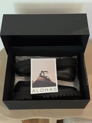 ALOHAS Dexter Black Slip On Loafer Size EU 38(US 7/7.5) thumbnail 3