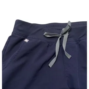 FIGS Zamora Jogger‎ Scrub Pants Women's Size L Navy Blue W18SW2005 thumbnail 6