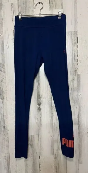 Puma blue leggings thumbnail 1