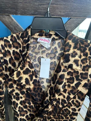 Vintage Deadstock Madrag animal print body suit size medium mobwife retro chic thumbnail 4