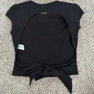 Garage Black Tie Top thumbnail 2