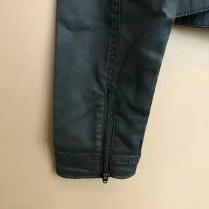 Mavi Jeans‎ Co. Ruby Coated Black Jacket Small thumbnail 7
