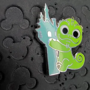Disney parks Park pals mystery collection tangled Pascal chameleon trading pin thumbnail 2