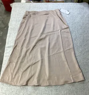 French‎ Connection Womens Beige Satin Midi Slip Skirt XXL NWT 984215106 thumbnail 1