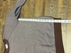 Feat Clothing BlanketBlend Womens Large Brown Pullover Crewneck Soft Sweatshirt thumbnail 5