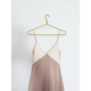 Peppermayo Kamala Contrast Maxi Dress Size 2 Satin Champagne And Ivory Wedding thumbnail 12