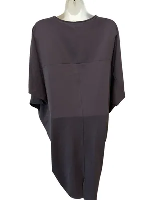 Hatch Women's The Slouch Maternity Dress OS Black Back Split Dolman SS Roomy thumbnail 4
