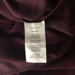 Show Me Your Mumu Kendall Maxi Dress Merlot Burgundy Bridesmaid XXS NWT thumbnail 7