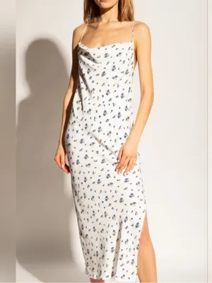 Revolve x Samsoe Samsoe Apples ML Dress In Sun Bouquet Floral NWT Size Medium thumbnail 14