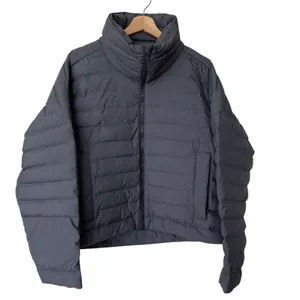 Adidas Varilite RL Jacket L Women's puffer quilted lightweight gray thumbnail 2