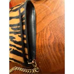 Aldo Tiger Print Brown & Black Top Handle/Crossbody Bag.NWOT thumbnail 9