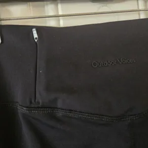Outdoor Voices Leggings Womens L Black High Rise Athletic Running Pocket NWOT thumbnail 5