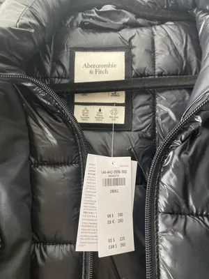 NWT black hooded tech parka thumbnail 11