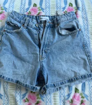 ZARA Jean Shorts thumbnail 1