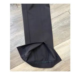 Anthropologie High Rise Skinny Pants Black Stretch Minimalist Size 8 thumbnail 6