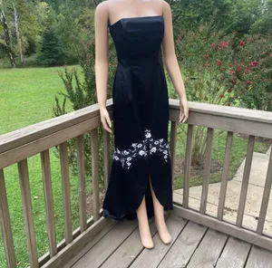 Niki By Niki Livas black high low bandeau dress thumbnail 5