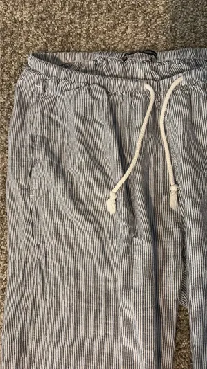 Brandy Melville Striped Linen Pants thumbnail 4