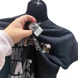 PINK Y2K "Together we make things happen" Sequin T-Shirt thumbnail 5