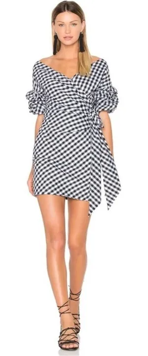 Fame and Partners x Revolve Gingham Russo Mini Dress thumbnail 1
