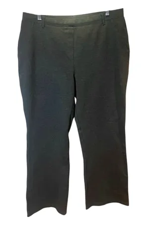 Quince Women’s Pull On Gray Stretchy Pants Straight Leg Size XL thumbnail 1