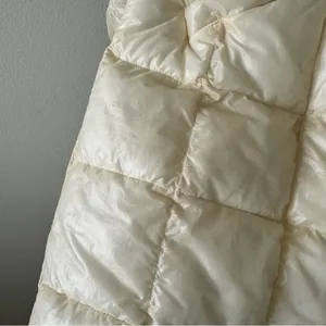 Free People Movement Patricia Packable Poncho Puffer Coat Drawstring White Large thumbnail 11