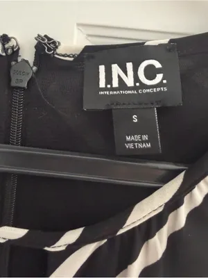 INC sleeveless zebra print top thumbnail 4