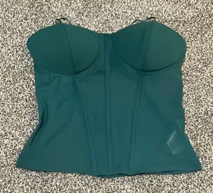 Corset top Green thumbnail 1