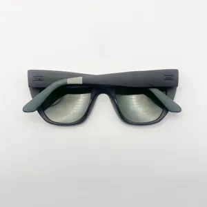 Toms Traveler Collection Sydney Matte Black Cat Eye Green Lenses Sunglasses thumbnail 7