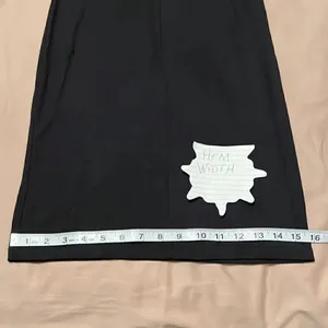 NWT enough about me size small sleeveless ruffled bodice dress thumbnail 9