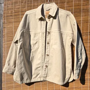 Gap Tan Chore Jacket with Relaxed Fit M thumbnail 1