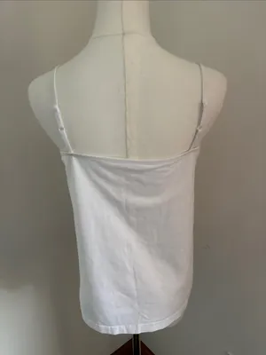 duo Maternity White Spaghetti thumbnail 4