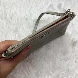 COACH Silver Signature Wristlet thumbnail 4