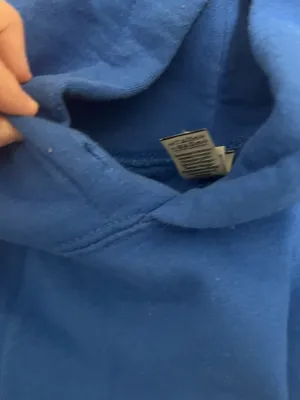Smiley Face Hoodie Gildan thumbnail 3