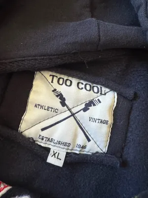 Boston zip up hoodie Blue Size XL thumbnail 4