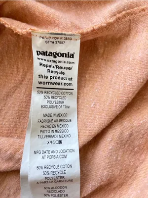 Patagonia Palm Protest Responsibili-Tee | Cowry Peach | Size M thumbnail 8
