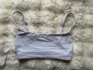 vitality white sports bra thumbnail 2