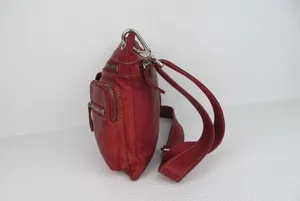 Vintage Fossil Soft Leather Sutter Crossbody Bag Women’s Everyday Purse Pink thumbnail 8