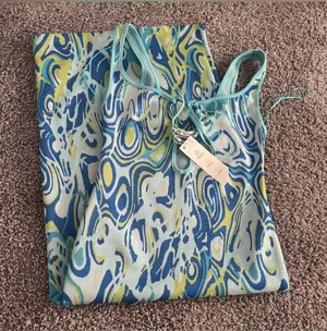 Zara Blue Long Dress thumbnail 1