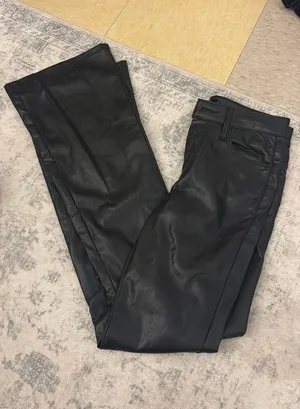 MOTHER Denim Leather pants thumbnail 1