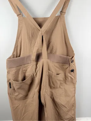 Flylow LIFE BIB overalls size medium in chai thumbnail 9