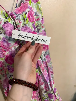 For Love & Lemons Dress Mini Floral thumbnail 3