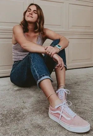 Vans Old Skool Sneakers Pink thumbnail 1