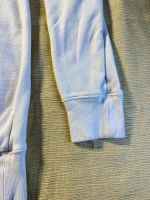 The North Face Half Dome Hoodie Women L White Pullover Logo Sweatshirt thumbnail 8